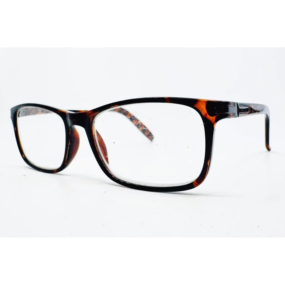 Unbranded Eyeglasses Frames Mens Tortoise Shell Rectangle Full Rim 54-16-140
